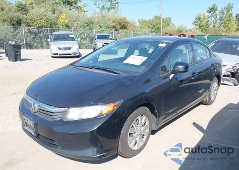 2012 Honda Civic Lx z USA, uszkodzony, nr VIN 19XFB2F53CE079033